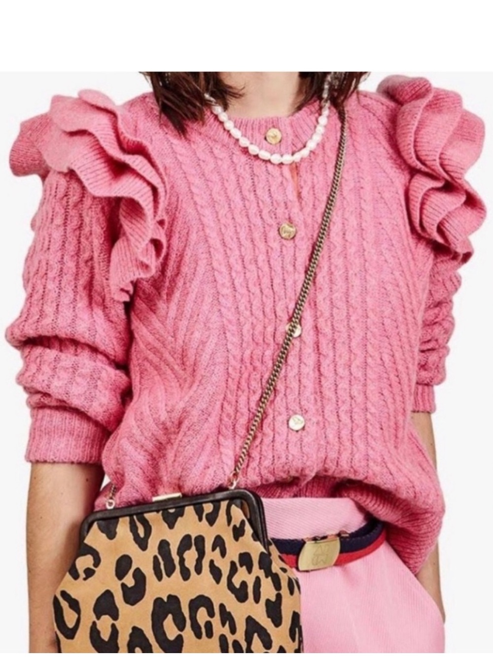 Clare V x DemyLee Nora Cardigan Sweater
